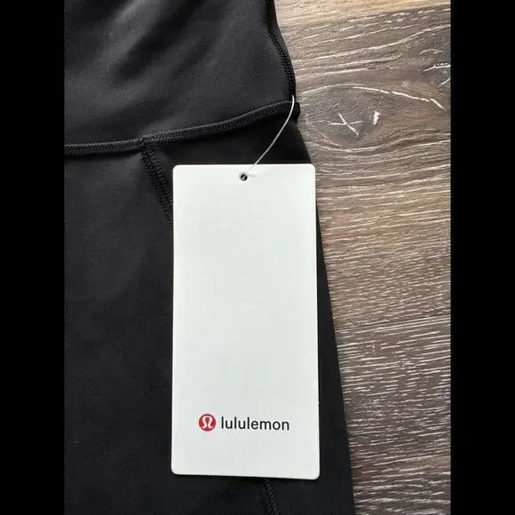 Lululemon Wunder Train High Rise 25” Hem Slit Black Size 4 NWT - Picture 6 of 8